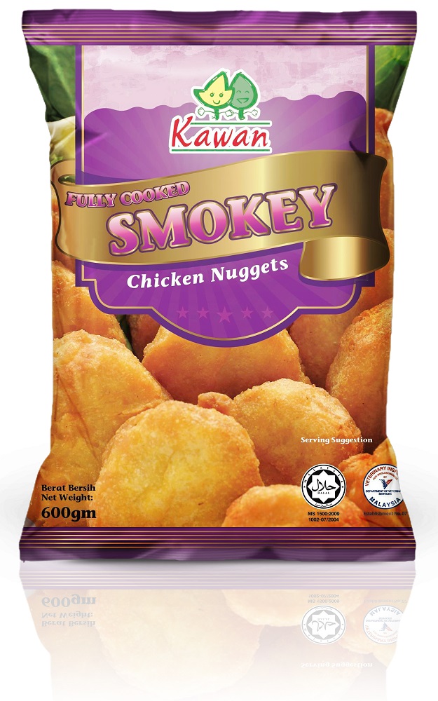 Smokey Chicken Nuggets Kawan Food Berhad